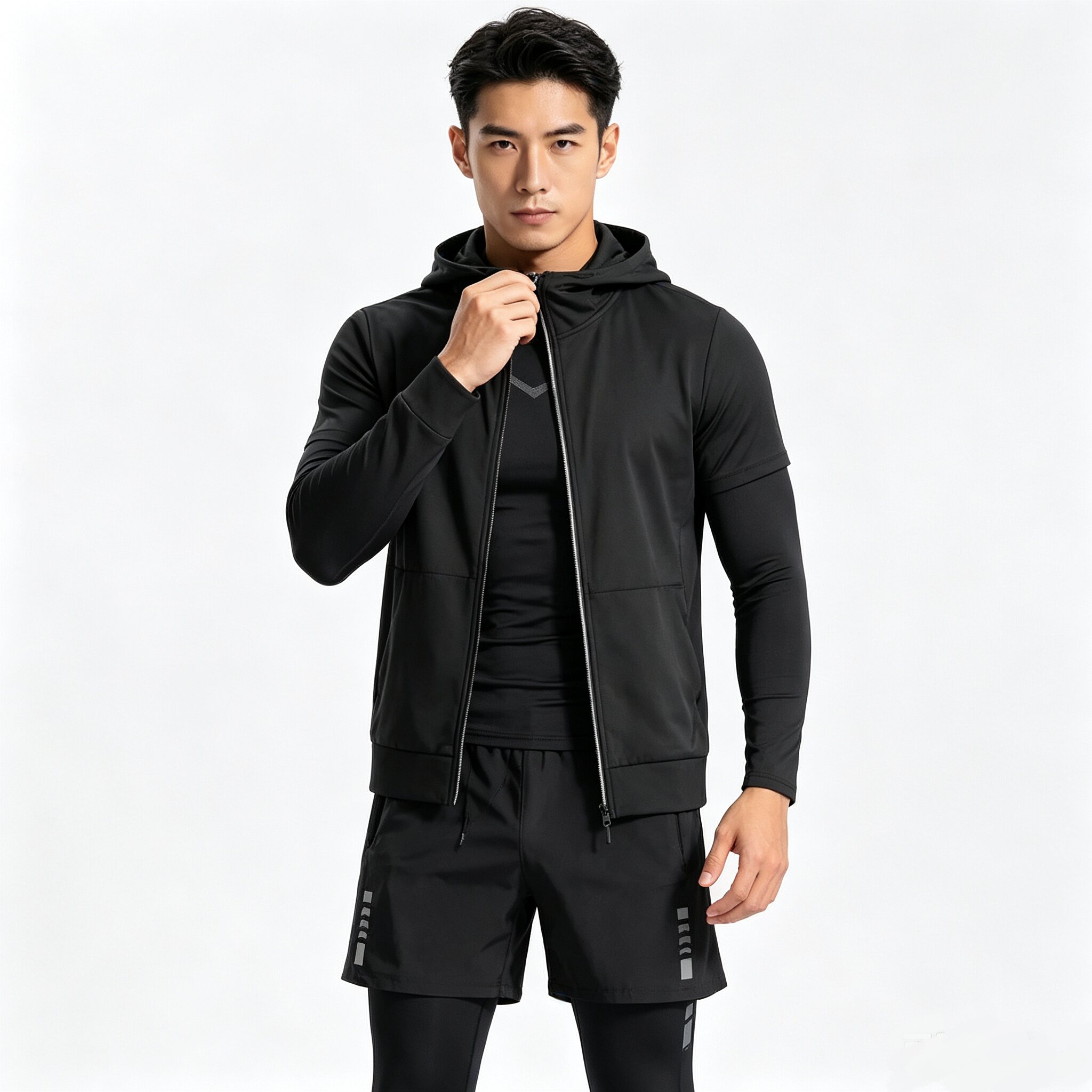 Running Gear Autumn - Erkek Fitness Koşu Seti - Sonbahar