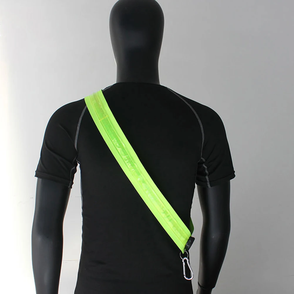 Running Jogging Gear - Işıklı omuz askıları şarj edilebilir bisiklet