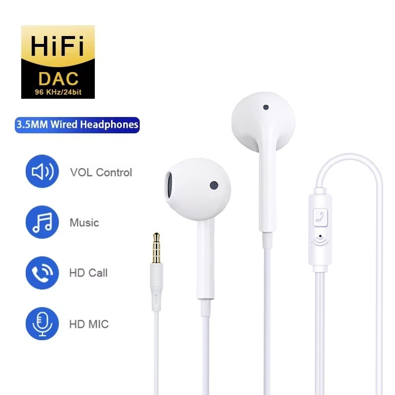 Running Gear Headphones - 3.5mm kulak içi kulaklıklar akıllı telefon