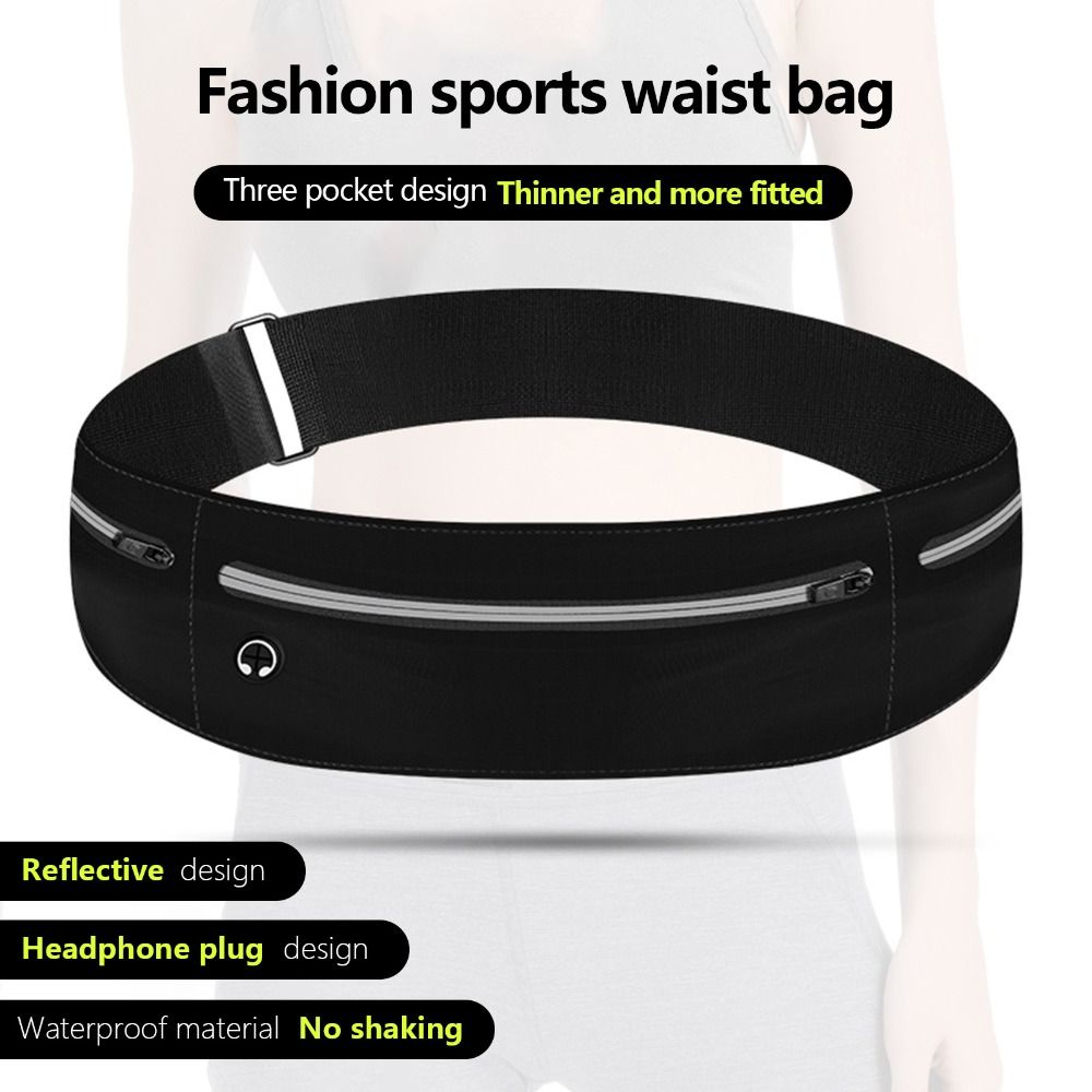 Running Jogging Gear - Erkekler için Su Geçirmez Koşu Kemeri
