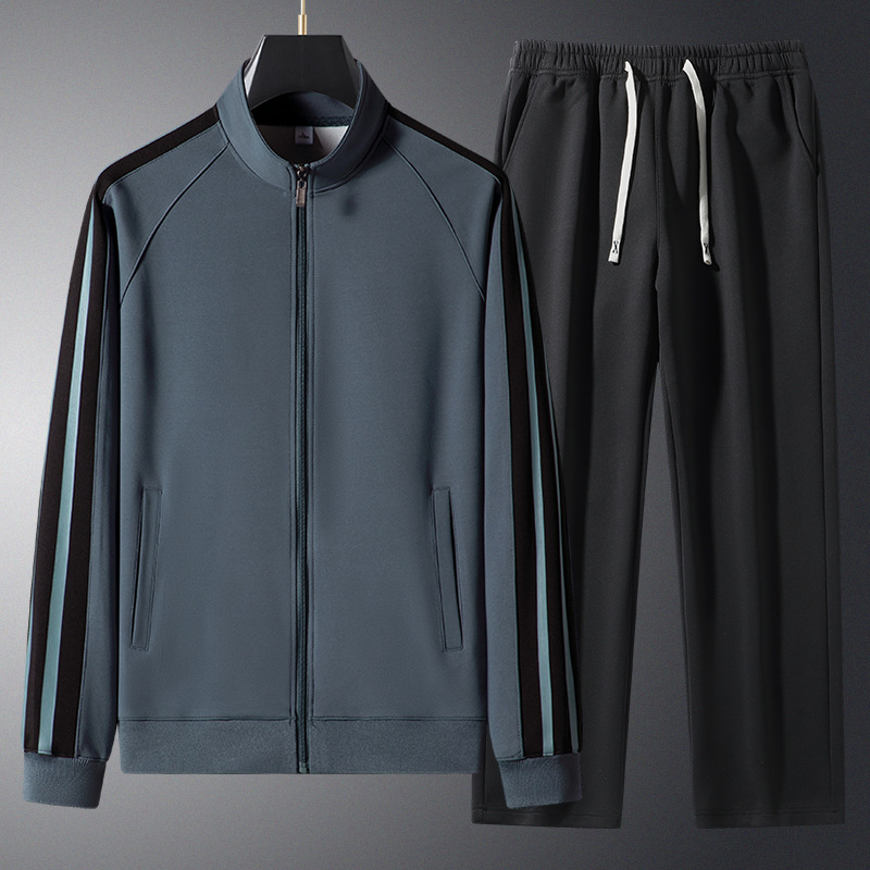 Running Jogging Gear - 2026 Fermuarlı Spor Erkek Koşu Takımları