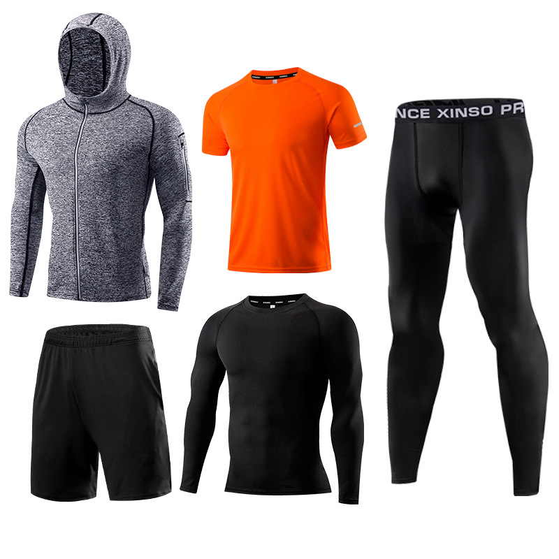 5 Parça Erkek Spor Giyim Seti  - Running Gear Autumn incelemesi ve fiyatı