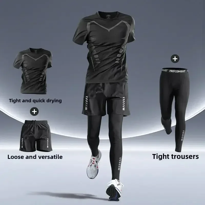 Yeni Erkek Giyim Seti Fitness  - Running Gear Autumn incelemesi ve fiyatı