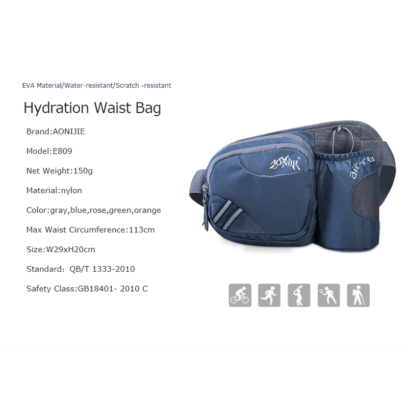 AONIJIE E809 Hidrasyon Bel Çan - Running Jogging Gear incelemesi ve fiyatı