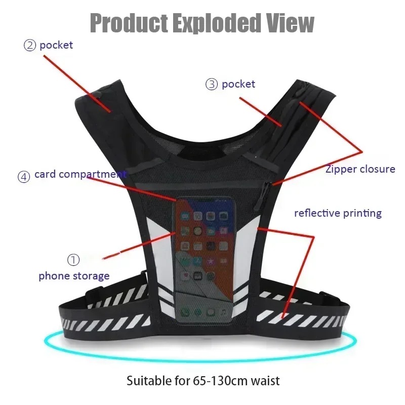 CZHIYAO Hafif Koşu Yeleği, Yan - Running Jogging Gear incelemesi ve fiyatı