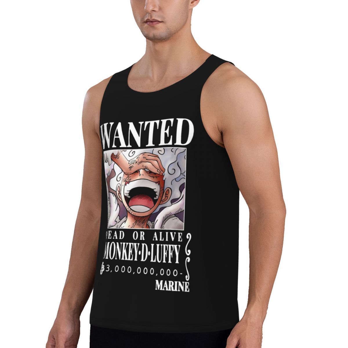 Grafik Luffy Wanted Bounty Nik - Running Gear Tank incelemesi ve fiyatı